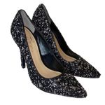 Fergie Alexi Black Beaded Heels Pumps 9M Size 9 Photo 0
