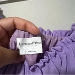 Lovers + Friends  Arden Midi Dress in Lilac Lavender Purple Size Medium Photo 9