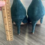 Madewell Green Suede Pumps. Size 7 Photo 2