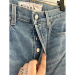 Frank & Eileen  Monaghan Cropped Raw Hem 90s Light Blue Jeans Photo 2