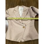 ALC Frank A.L.C. Fremont Single Button Blazer Jacket 6 Linen Cotton Blend size 4 Photo 3