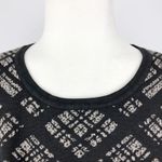 Nina Leonard NWT Plaid Printed Ruffle Hem Knit Dress Large Office Job Career Photo 11