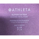 Athleta Women's SP Ultra High Rise Elation 7/8 Tight Leggings, Red Ombre Yoga Photo 2