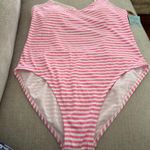 Shade & Shore New with Tags - Size S -  Women's Tank Swimwear Pink S Back One Piece Swimsuit Photo 2