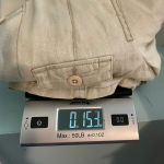 Eddie Bauer  100% linen vintage utility military‎ jacket Photo 14