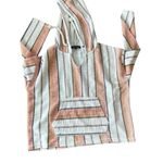 Ocean Drive  Hoodie Womens M‎ Beach Stripes Terry Pullover Photo 0