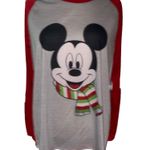 Disney pajamas Mickey/Minnie top/pants long sleeve rounded neckline Sz Med NWT Photo 0