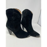 Joie  Women's Garner‎ Western Booties Black Sz 7.5 Photo 1