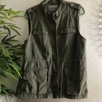 Per Se Army green cargo jungle safari sleeveless jacket coat vest (Size L) Photo 0