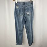 superdown  Distressed Boyfriend Jeans in Blue Size 27 Photo 2