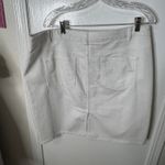 Jaclyn Smith White  Jean skirt Photo 1