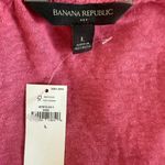 Banana Republic Linen Blend Tank Top Camp Pink Size Large NEW Photo 7