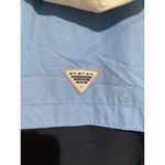 Columbia  PFG Blue Colorblock Snap Button Windbreaker Jacket S Photo 5