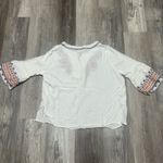 Lucy & Laurel Women’s  Embroidered Boho Belle Sleeve Shirt Size 1X Photo 8