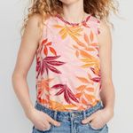 Old Navy  sleeveless luxe floral print shirt size 3X NWT Photo 2