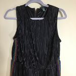 Wild Fable Women’s Black Sleeveless Cropped Bodre Jumpsuit Size Medium EUC Photo 3