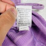 SO  Women's Lavender Short Sleeve Top w/Corset & Ruched Front‎ Size M Photo 7