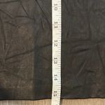 SPRWMN XS 100% Genuine Leather Women’s Stretch Black Mini Contemporary Skirt Photo 6