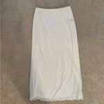 Boutique White maxi skirt Photo 2