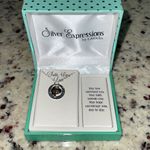 Silver Expressions By LA Rocks Womens Faith Hope‎ Love Heart Necklace & Pendant Photo 1