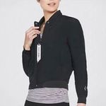 Skechers Logo Milestone Reversible Quilted Pattern Bomber Jacket Black Athletic Photo 8