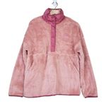Spyder Womens L Cozy Quarter Snap Pullover in Misty Rose NEW Photo 1