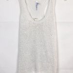 Aeropostale NWT Sleeveless Shimmery Peplum Sweater Juniors M Photo 0
