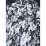 Athleta  Hoodie Womens Small Black Fuzzy Furry Pullover Sweater Relaxed Sherpa Photo 3