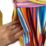 Natori  NWTs Striped Belted Robe size medium Photo 3