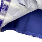 Elie Tahari Hena Front Pleat Printed Skirt in Grape Vine Photo 4