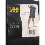 Lee Women's Relaxed Fit Skimmer Shorts Black Size 8 Photo 5
