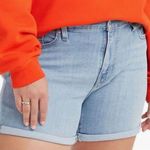 Levi's Women's Mid Length Denim Shorts Size 26 Photo 0