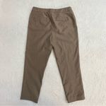 Worthington  Brown Trousers with Gold Zippers Low Rise Flat Front Photo 3