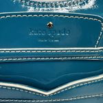 Kate Spade New York Lazuli Pretty Penny Treesh Patent Leather Satchel Bag Purse Blue Photo 3