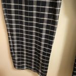 Amanda & Chelsea Women’s Plaid Capri Pants Size 19W Black White Waist 28” Photo 5