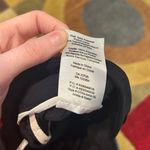 Aritzia Wilfred Cropped Black Loose Trouser Pants Tie Waist Size 0 Runs Big Photo 7