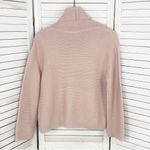 Divided H&M Cowl Neck Waffle Knit Crop Sweater Mauve Pink XS Photo 7