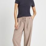 Splendid Ryan Pants Women’s Size Small Beige Barrel Leg Pockets Lightweight Photo 0