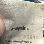 OP VINTAGE: ladies surfer Montabert corduroy surf shorts. Size: 26 Photo 14