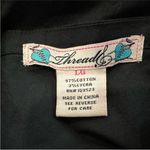 Thread Y2K Black Suspender Dress Large L FLAW Photo 5