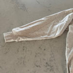 American Eagle  Outfitters Cream/ Gray Jegging Fit Hoodie size XXS Photo 4