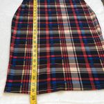 Women’s Long Sleeve Plaid Dress Size Small Red Photo 5