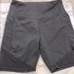 None Women's Black Athletic Shorts size large Photo 0