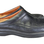 Footprints Black Leather Comfort Clogs Mule Shoes Size 40 Women's 9 Germany Photo 0