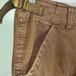 Baleno Casuals Women’s Brown Cargo Pants Adjustable Waist Size Large‎ Photo 2