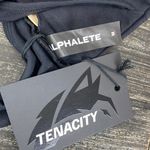 Alphalete  Black Cropped Strappy Sport Bra M Photo 3