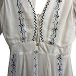 Piper White Embroidered Dress Photo 3