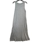 Free Fly Bamboo Heritage Midi Dress M Heather Flint Gray Cotton Bamboo Pockets Size M Photo 4