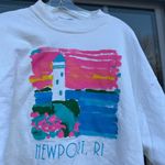 White Newport Sweatshirt Size L Photo 1