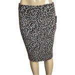 Kasper Size Small Cheetah Print Pull-On Stretch Pencil Skirt. New With Tags. Photo 3